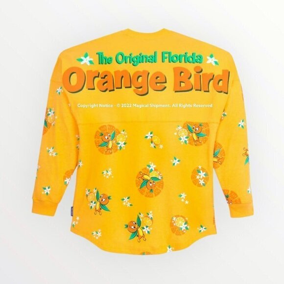 Disney Parks-Orange Bird Spirit Jersey for Adults–Epcot Flower & Garden Festival - Picture 2 of 3